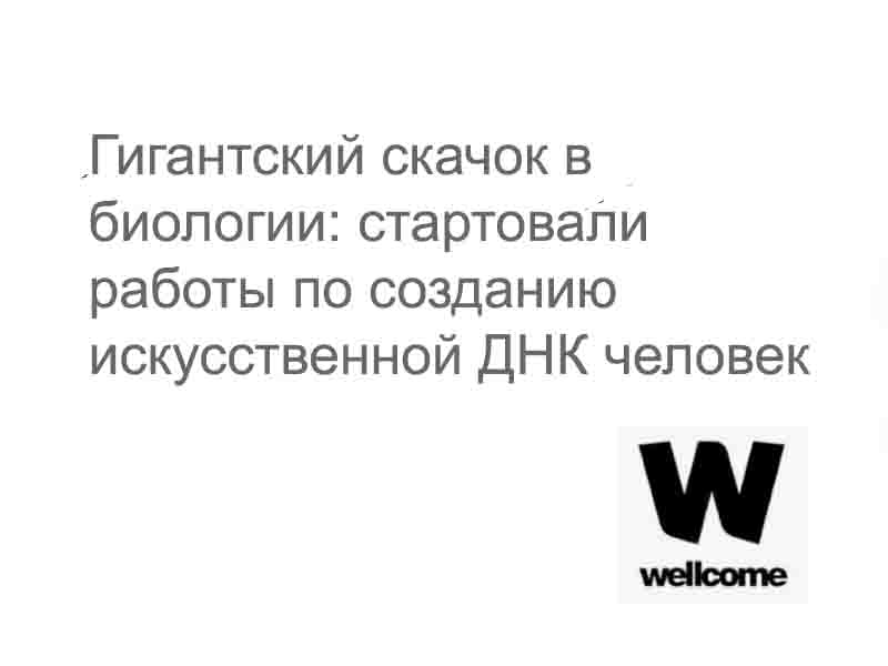Гигантский скачок в биологии: стартовали работы по созданию искусственной ДНК человека